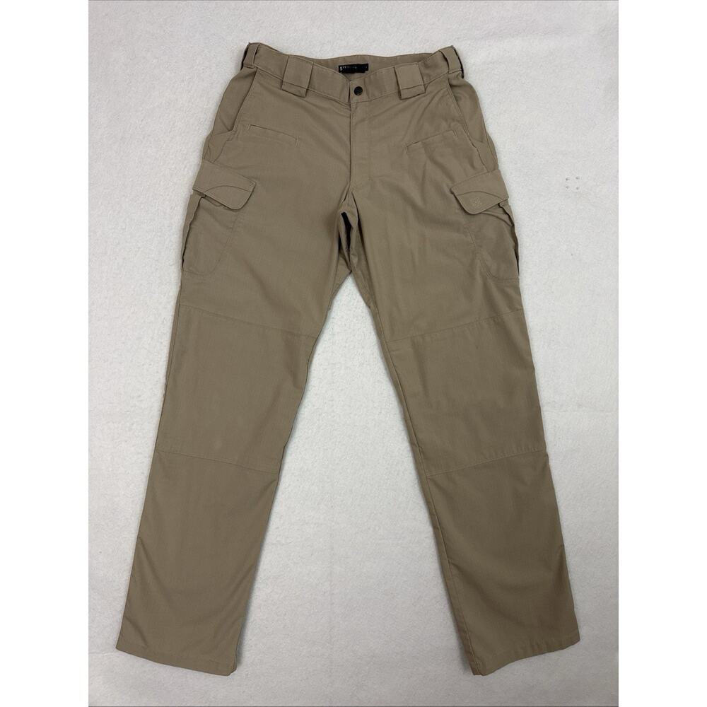 5.11 Tactical Stryke Pants Mens 34x36 Khaki Cargo Ripstop Flex Tac